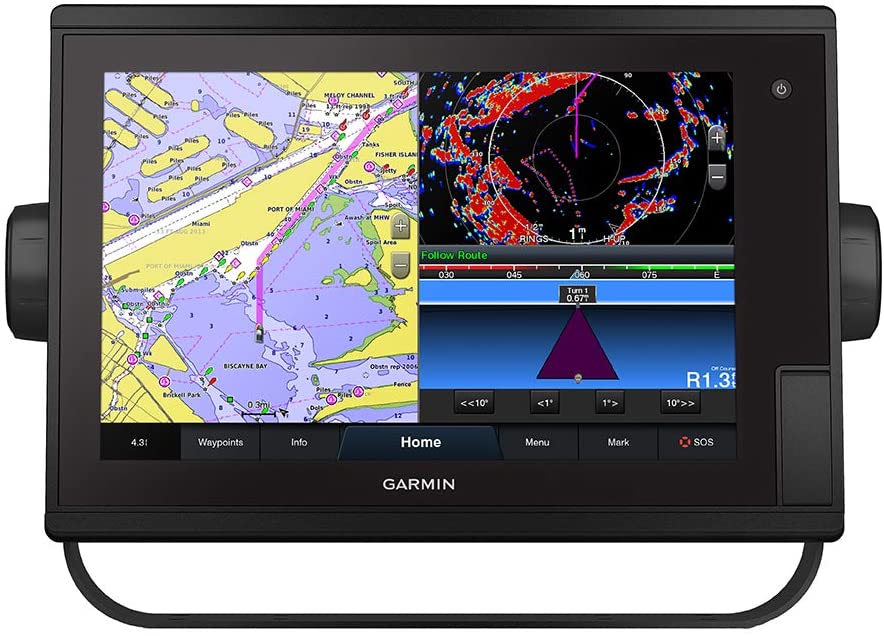 Garmin GPSmap1222 12 Plotter Worldwide Basemap