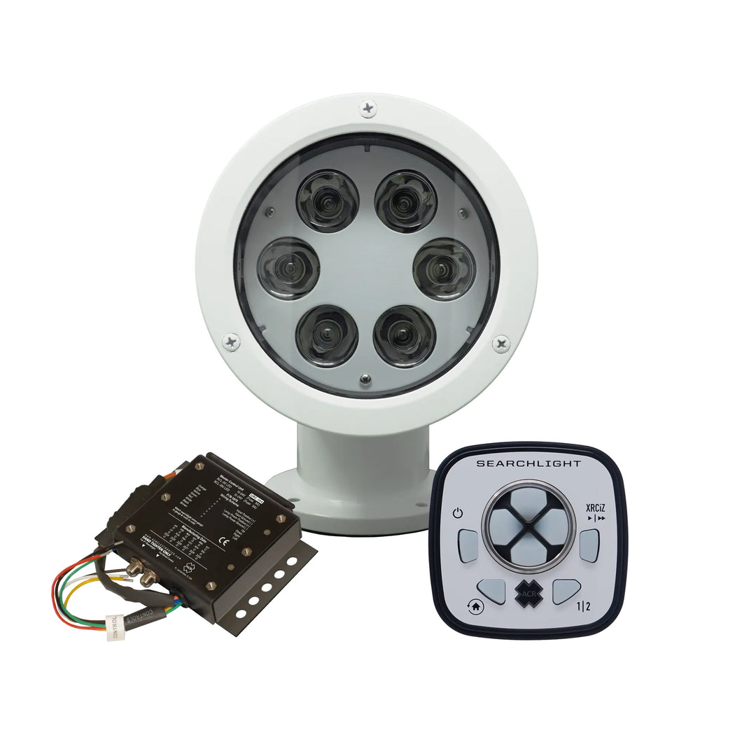 Acr Rcl50 Led Searchlight Wired Control White Housing 12/24vdc