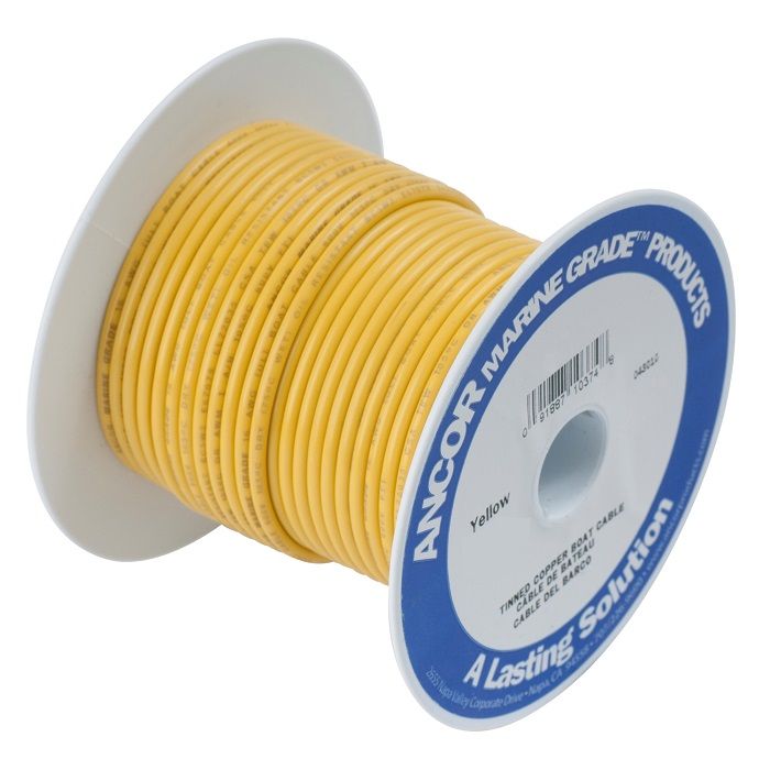 Ancor #8 Yellow 50' Spool Tinned Copper