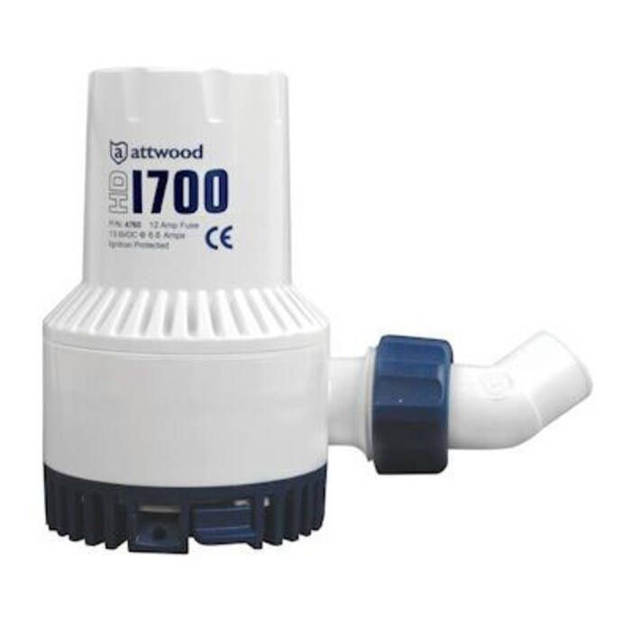 Attwood Heavy Duty Hd1700 12vdc 6 Amp Bilge Pump