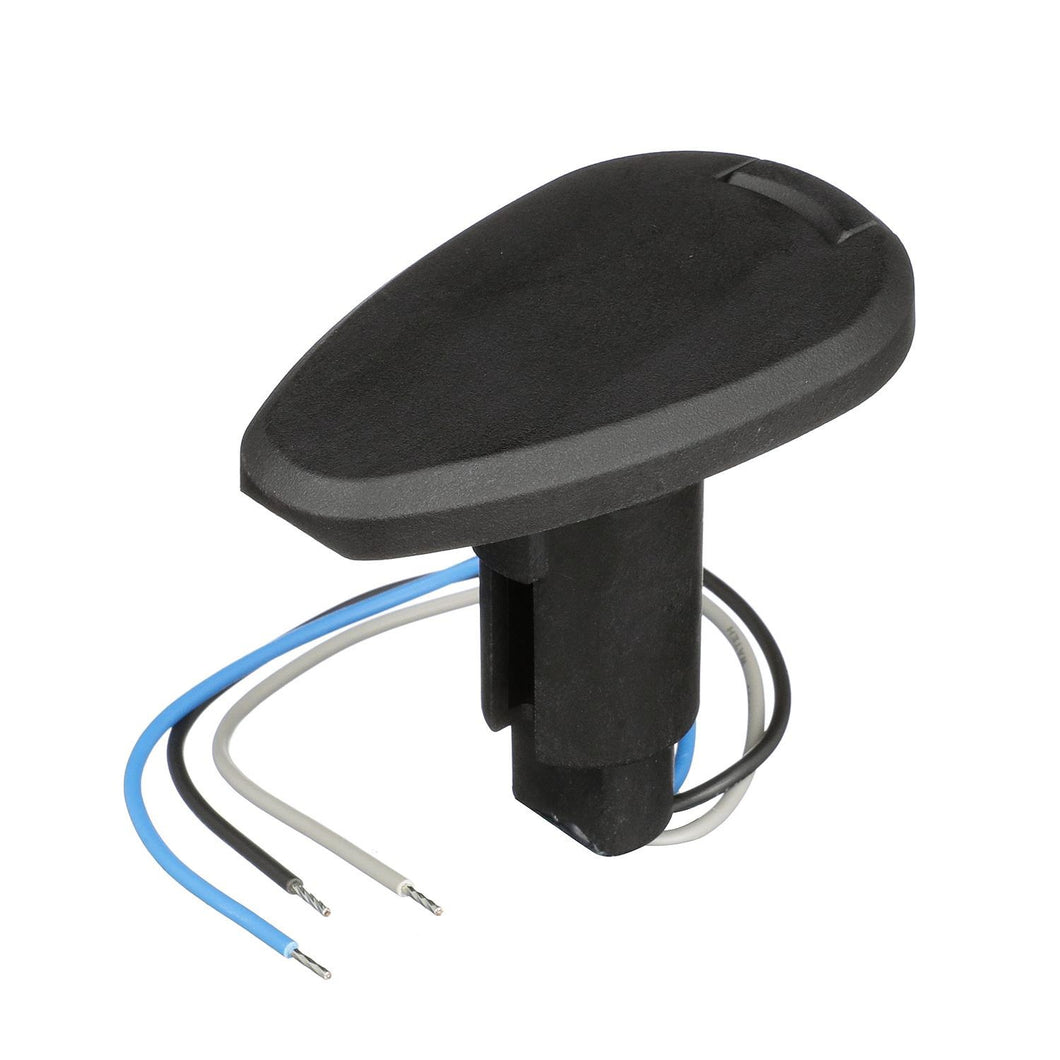 Attwood 910t Series Teardrop Base 3-pin Black Composite Cover