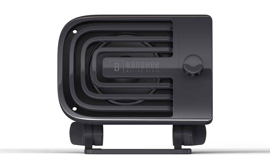 Banshee Active External Vhf Speaker - Black