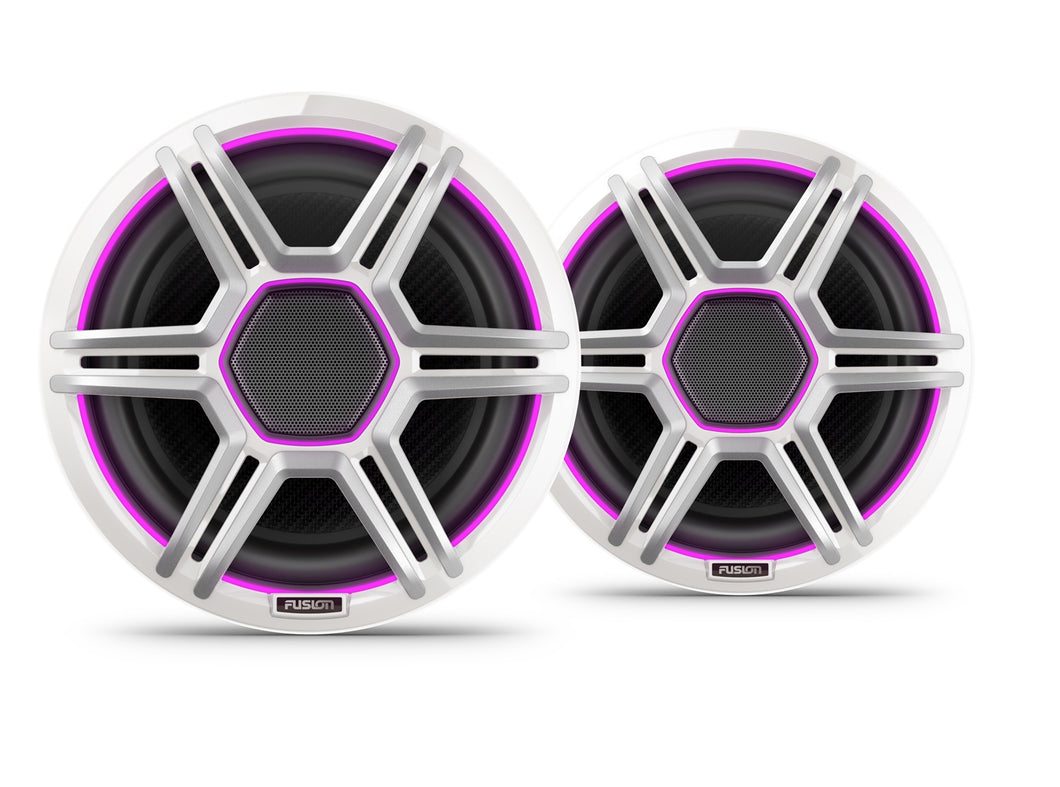 Fusion Ap-fl88spw 8.8in Led Apollo Series Speakers White Sport Grilles