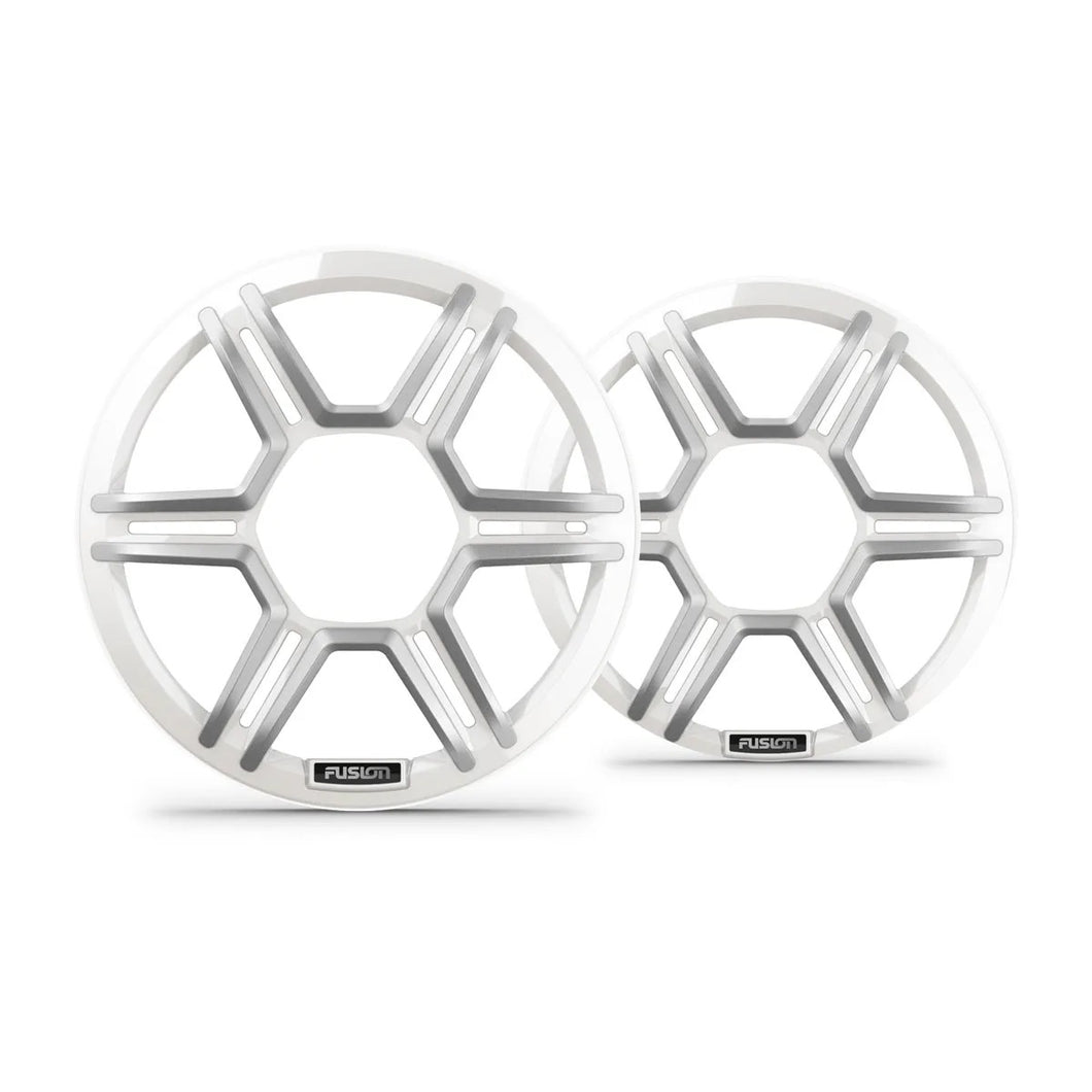 Fusion Apollo White Sport Grilles For 6.5in Speakers