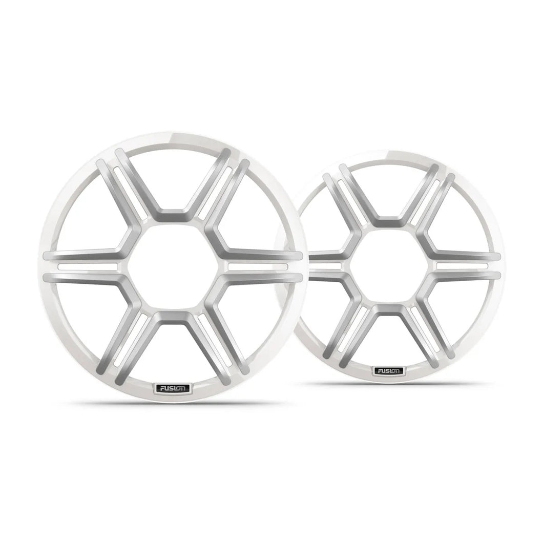 Fusion Apollo White Sport Grilles For 8.8in Speakers