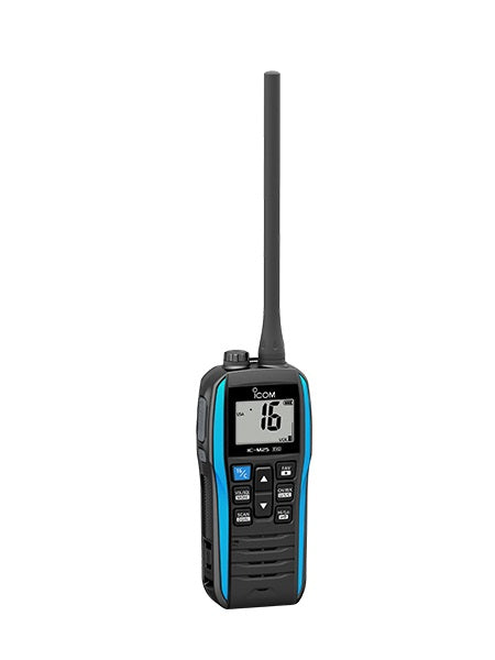 Icom M25 Floating Handheld Vhf Blue 5 Watts