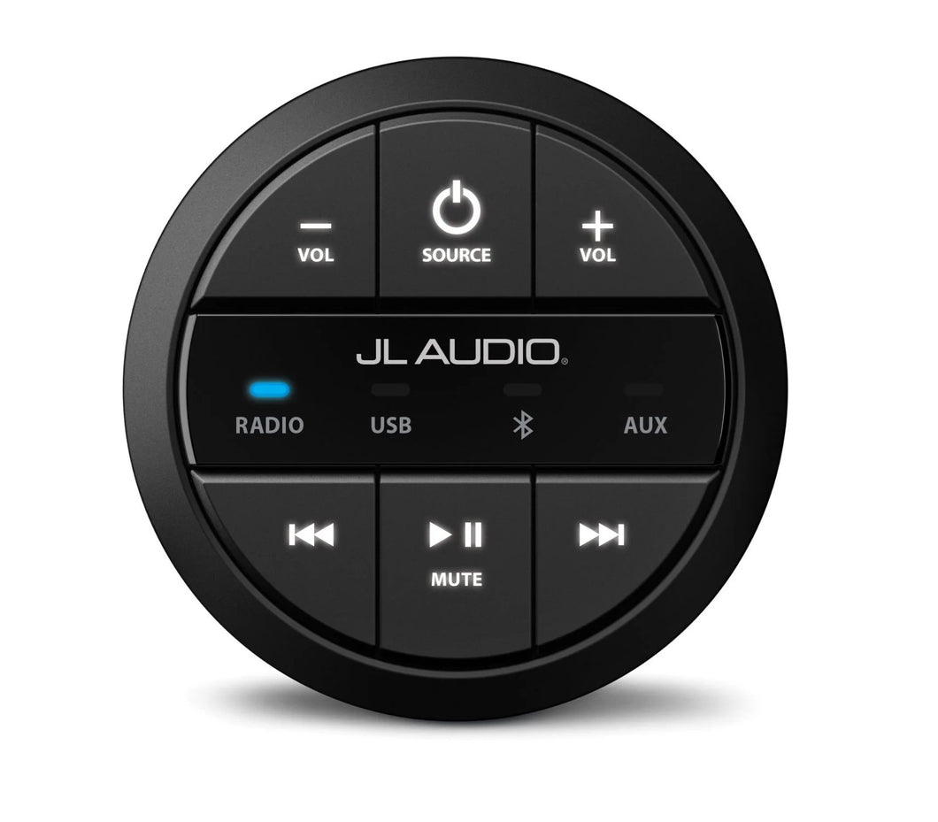 Jl Audio Mmr-20-be Round Wired Remote For Mediamaster