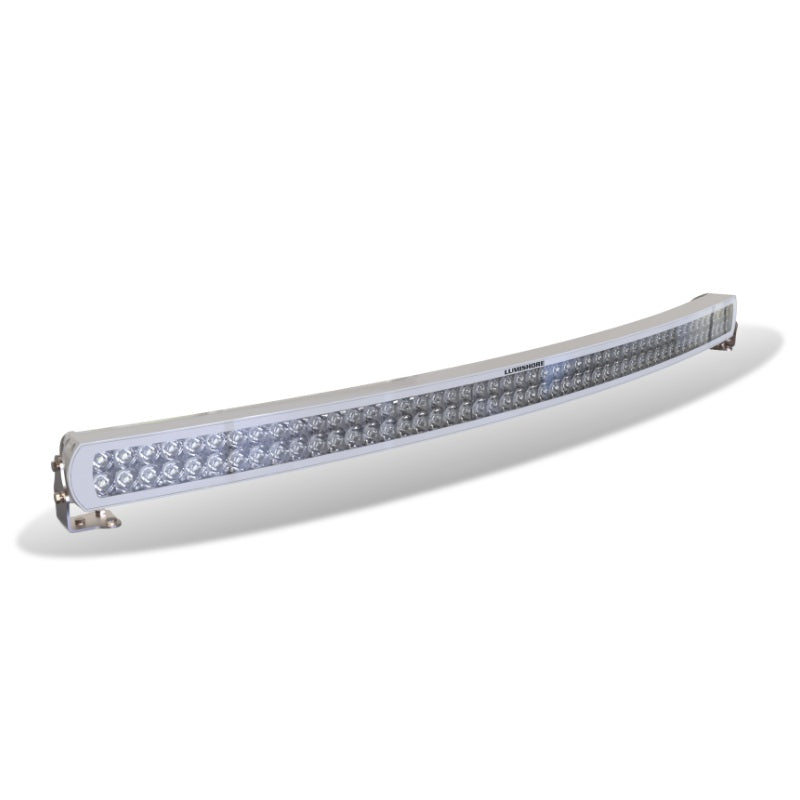 Lumishore 50in Curved Lightbar White Led, White Housing 12/24vdc