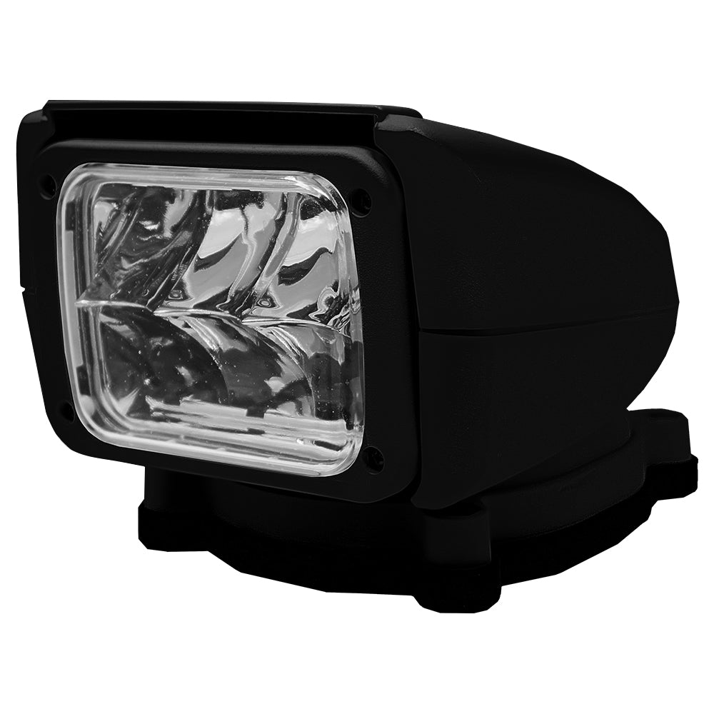 Acr Rcl85 Black Led Spotlight With Wireless Hand Remote 240,000 Candela 12-24v