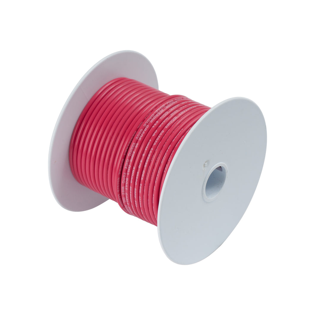 Ancor #18 Red 100' Spool Tinned Copper