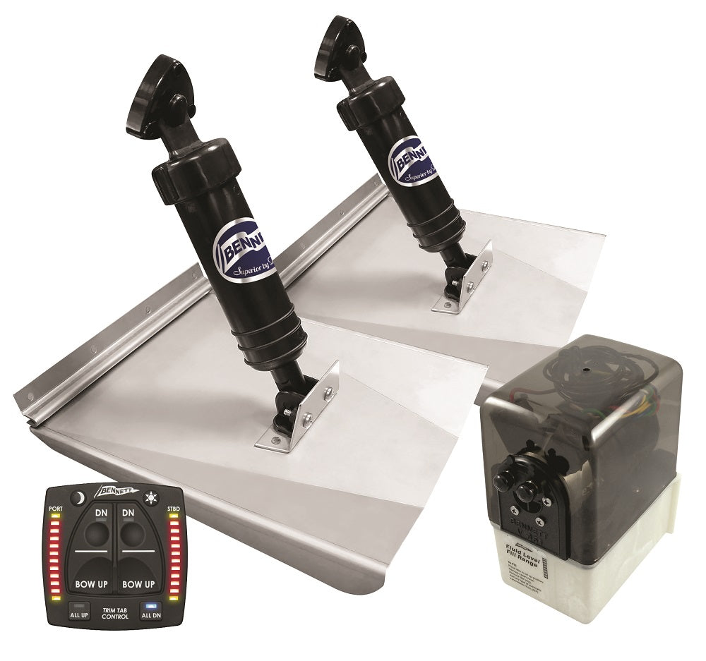 Bennett M120 Trim Tabs With One Box Indication
