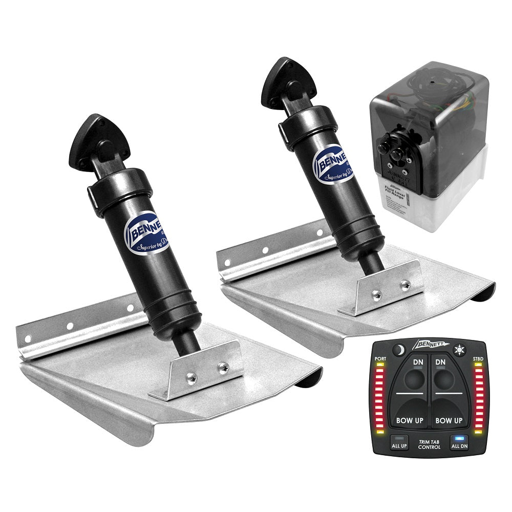 Bennett M80 Trim Tabs With One Box Indication