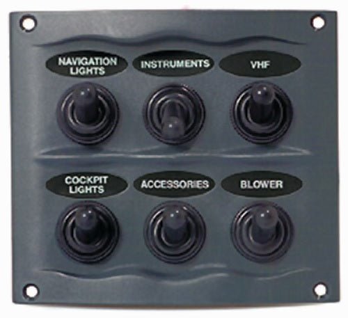 Bep 900-6wp 6 Way Switch Panel