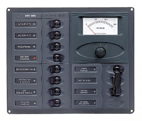 Bep 900-ac2h-am-110 10 Way Ac Circuit Breaker Panel