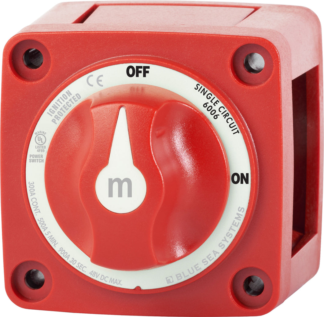 Blue Sea M-series Battery Switch On-off With Knob