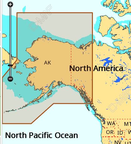 C-map Na-m028 Max Wide Microsd Alaska