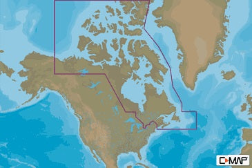 C-map Na-m021 Max N+ Microsd Canada North And East