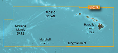 Garmin Hxus027r G3 Micro Sd Hawaiian And Mariana Islands