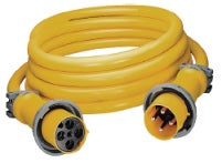 Hubbell Cs1004 100a 4wire 100' 125-250v Shore Cordset