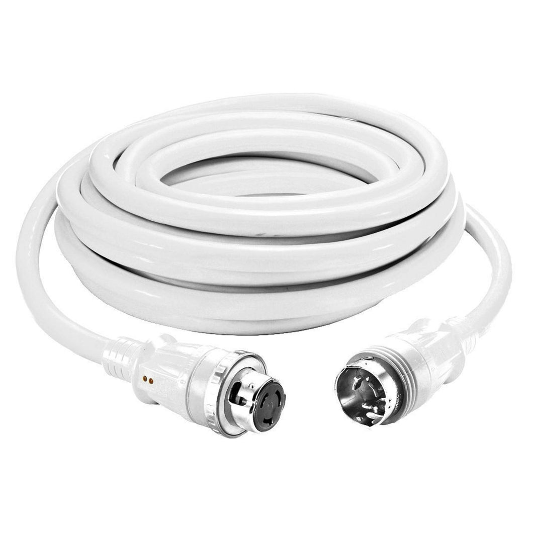 Hubbell Hbl61cm42wled White 50amp Cable W-led 25'