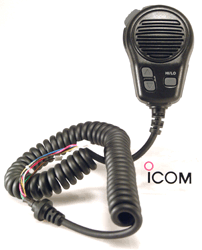 Icom Hm126b Black Mic For 502-m504-m604