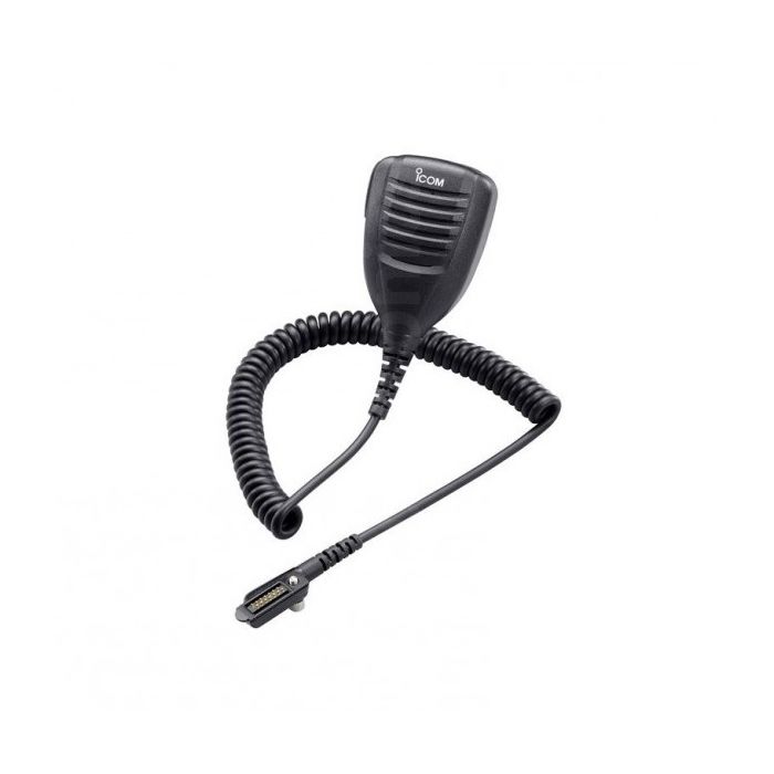 Icom Hm184ul 14-pin Waterproof Speaker Mic, High Volume Intrinsically Safe