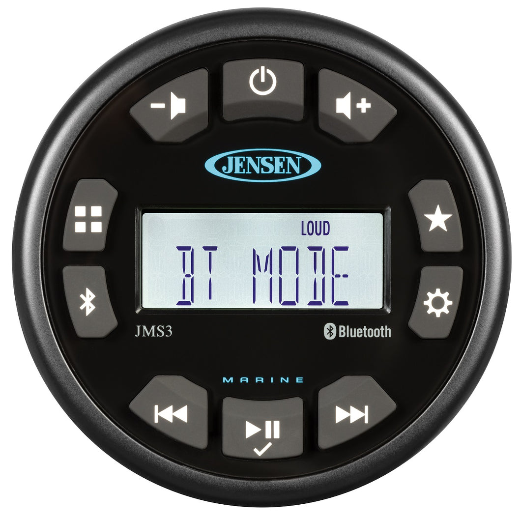 Jensen Jms3rtl Am-fm-usb Waterproof Bluetooth Stereo