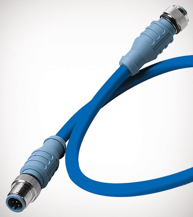 Maretron Blue Mid Cable 1m Male To Female Connector