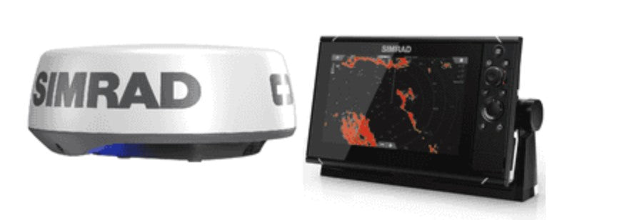 Simrad Nss9 Evo3s Radar Bundle C-map Enhanced And Halo20+