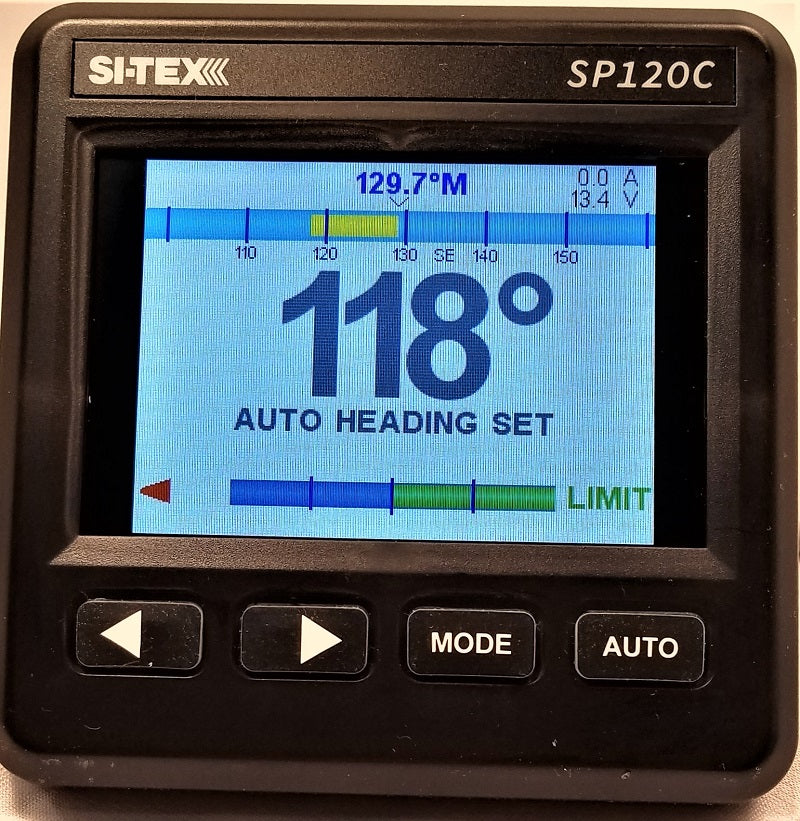 Sitex Sp120c Color Autopilot Rudder Feedback No Drive